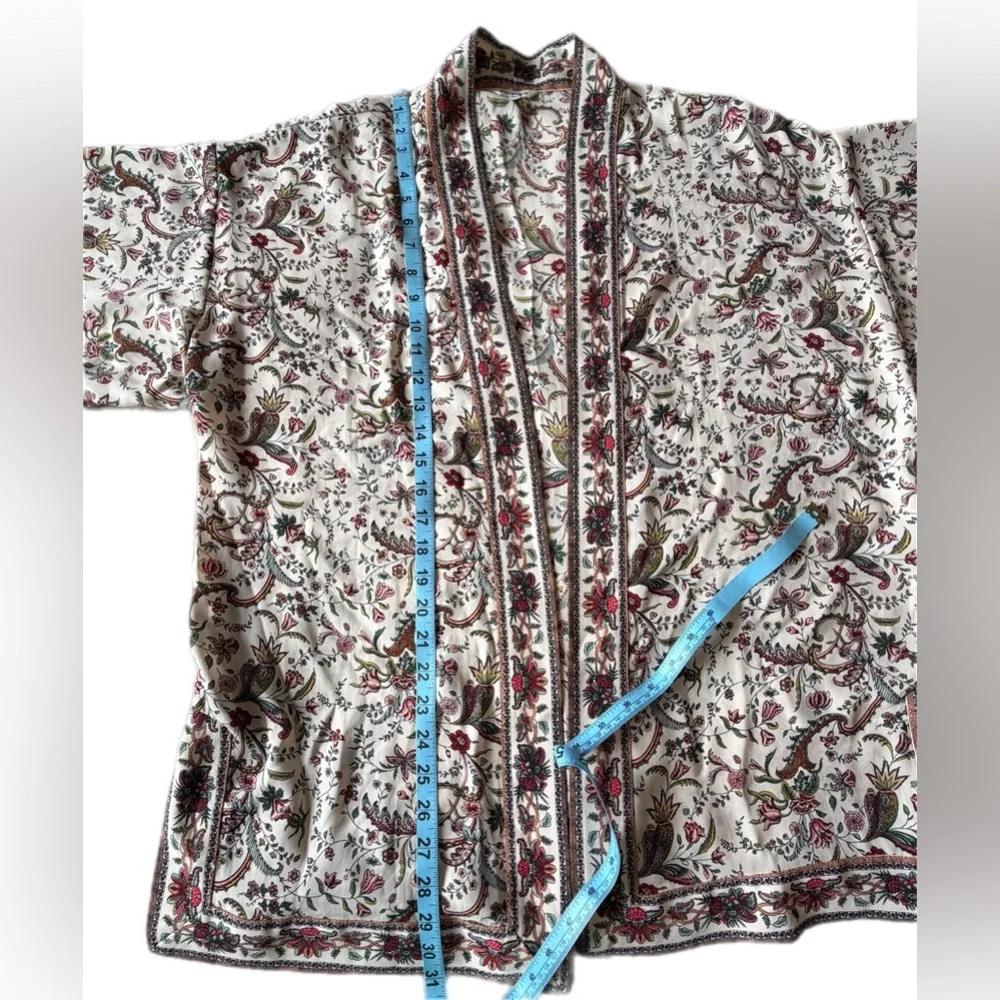 Max Studio Womens Multicolor
Floral Kimono Sz M - Picture 8 of 11
